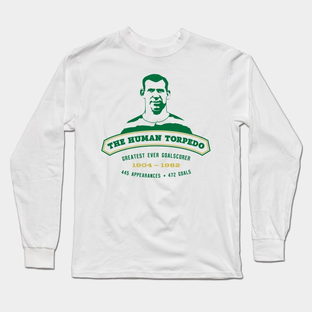 The Human Torpedo Long Sleeve T-Shirt by Shamrocker